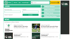 Desktop Screenshot of portal.dfbnet.org
